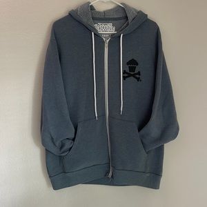 Johnny cupcakes zip up hoodie